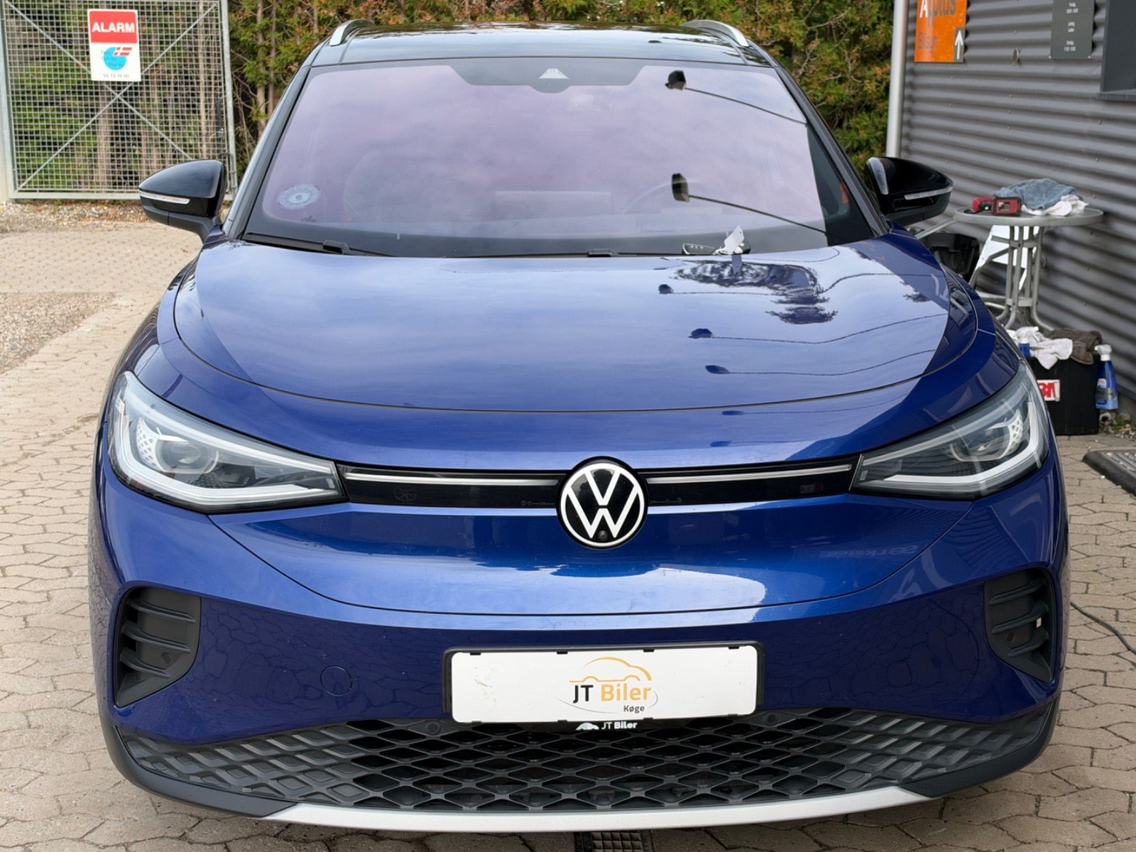 Blå VW ID.4 fra 2021
