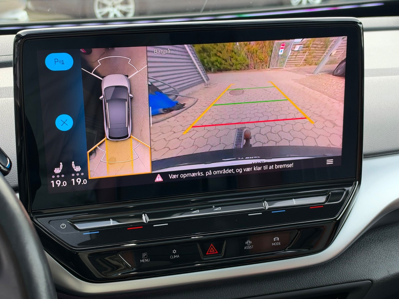 Blå VW ID.4 fra 2021