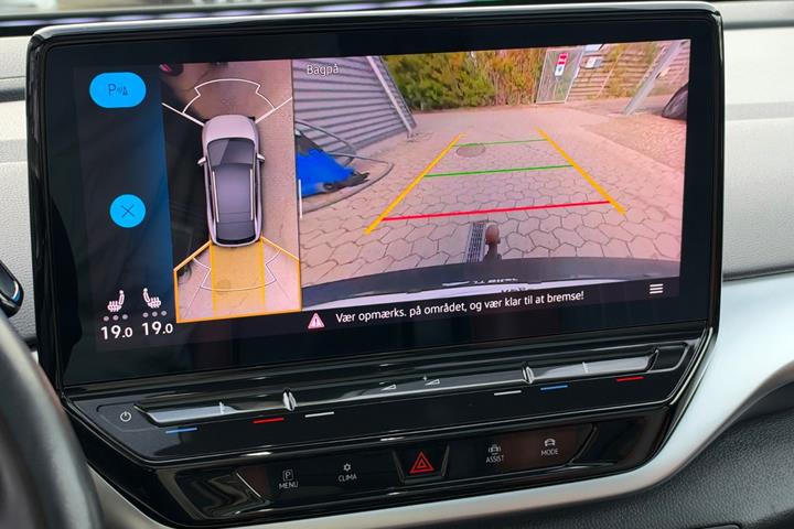 Blå VW ID.4 fra 2021