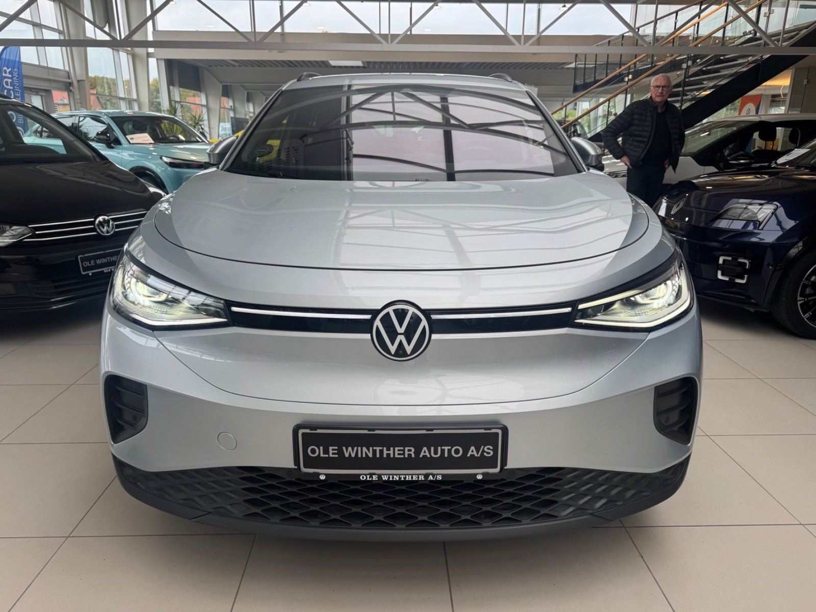 Sølv VW ID.4 fra 2025