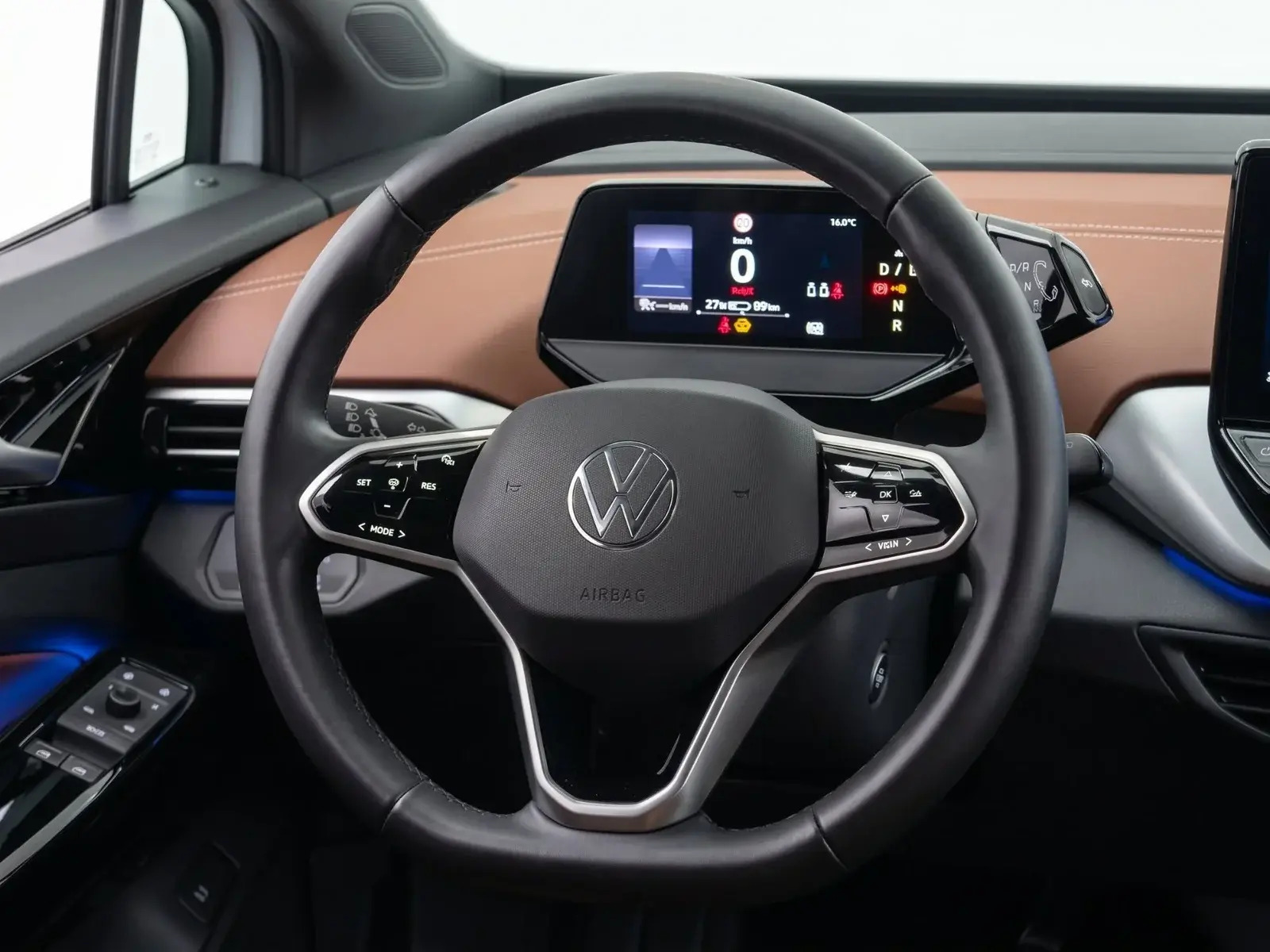Hvid VW ID.4 fra 2021
