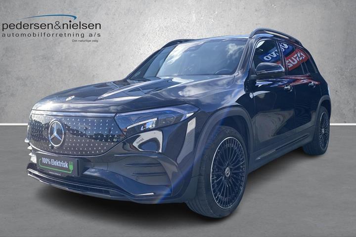 Sort Mercedes EQB250+ fra 2025