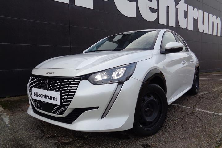 Hvid Peugeot e-208 fra 2020