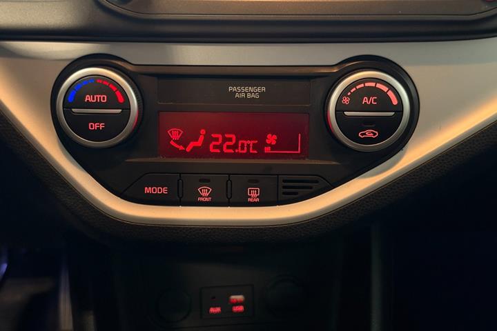 Sort Kia Picanto fra 2016