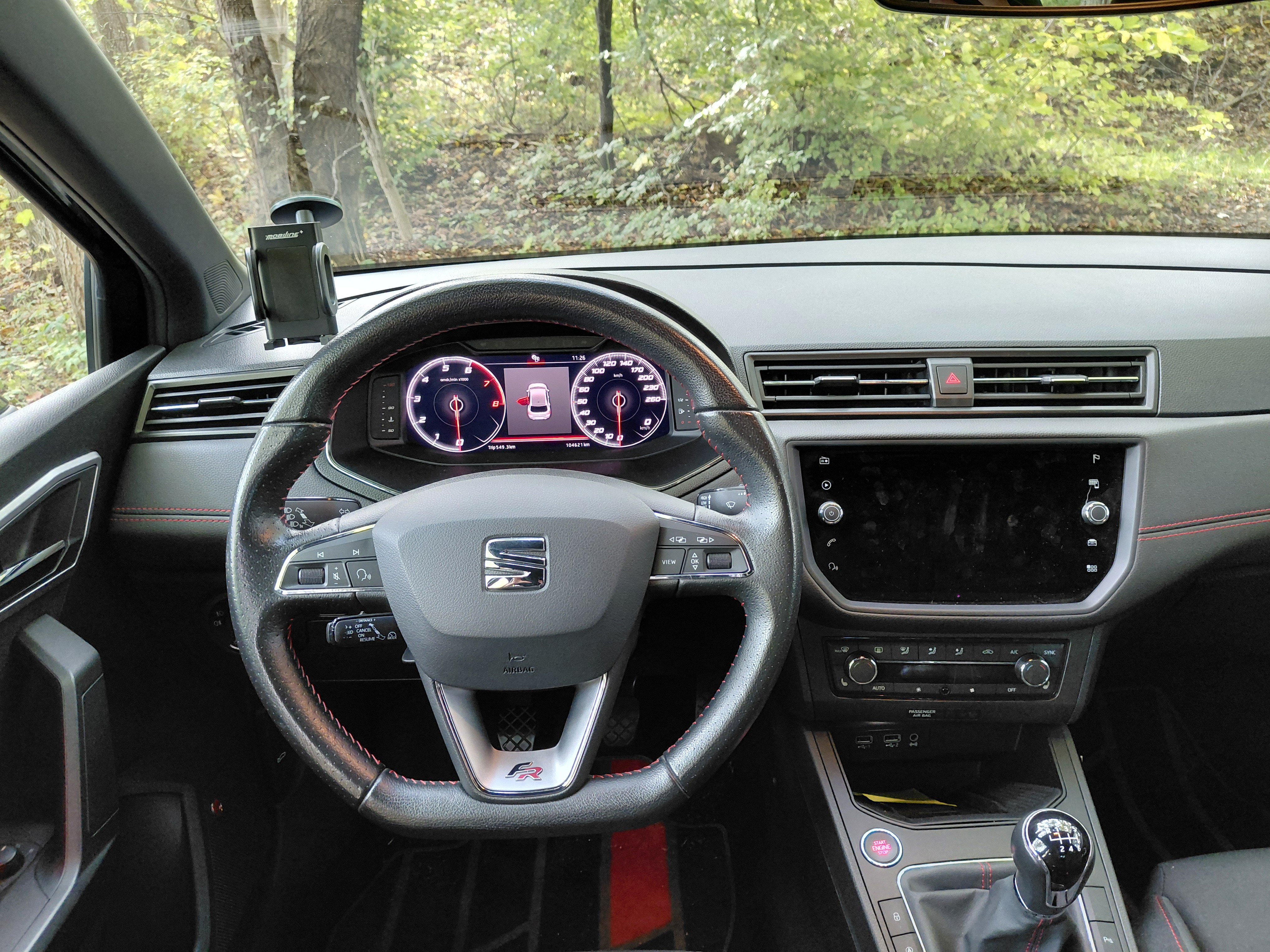 Sort Seat Ibiza fra 2019