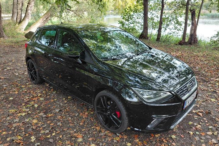 Sort Seat Ibiza fra 2019