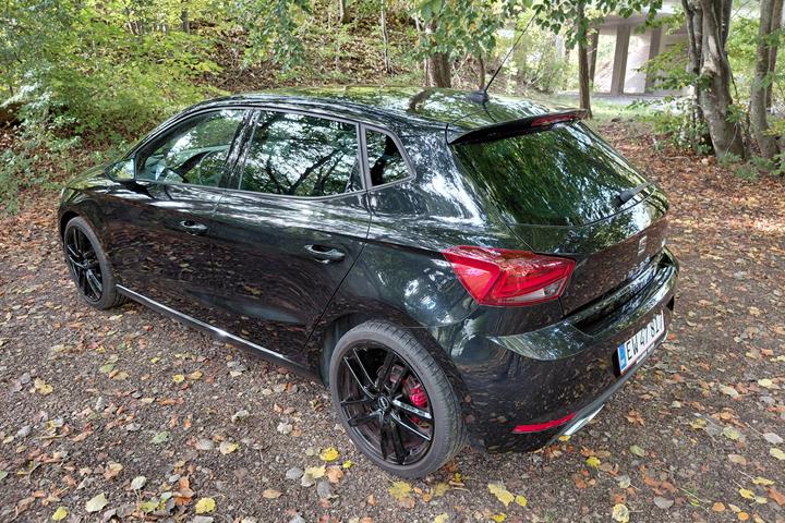Sort Seat Ibiza fra 2019