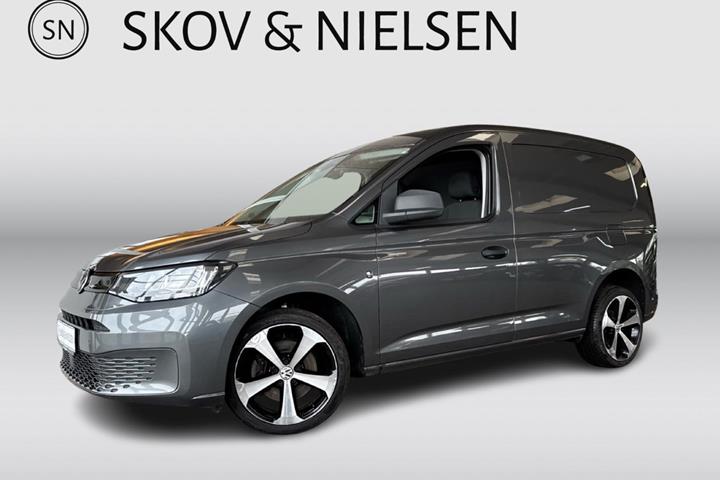 Grå VW Caddy fra 2021