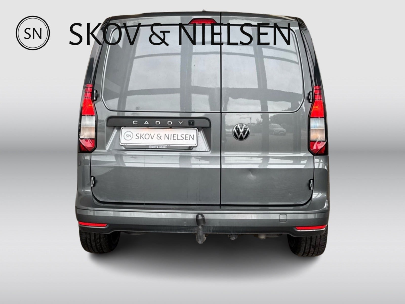 Grå VW Caddy fra 2021