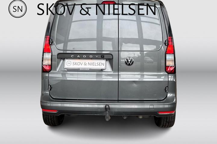 Grå VW Caddy fra 2021