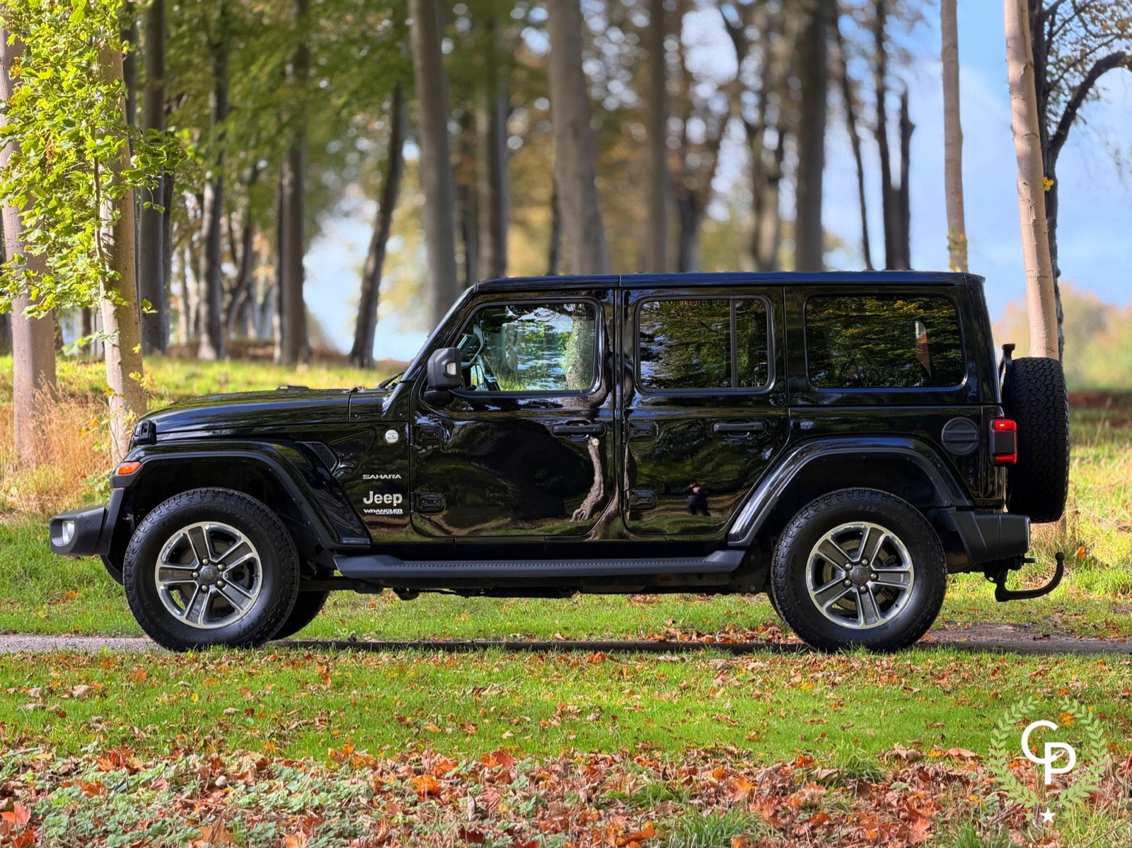 Sort Jeep Wrangler Unlimited fra 2019