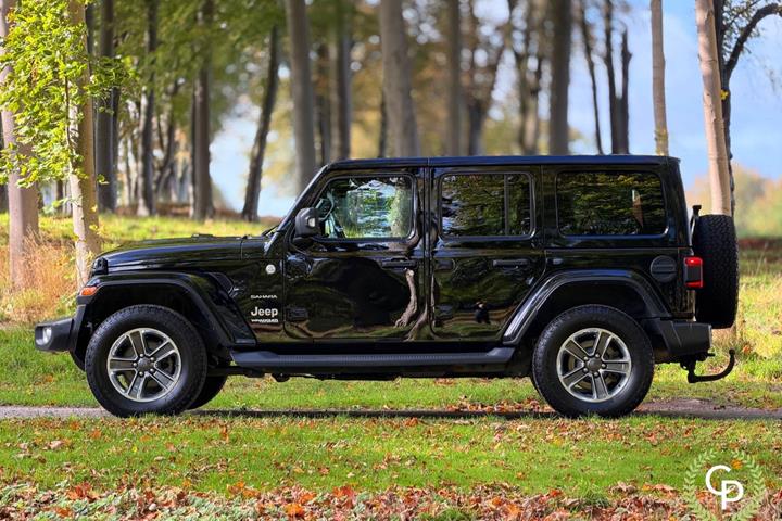Sort Jeep Wrangler Unlimited fra 2019