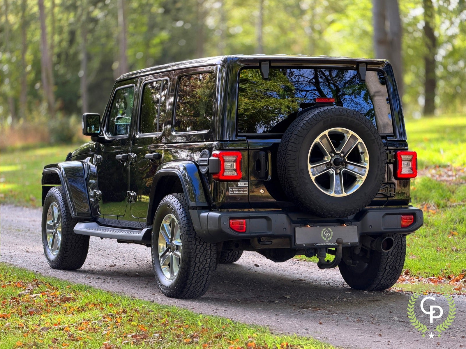 Sort Jeep Wrangler Unlimited fra 2019