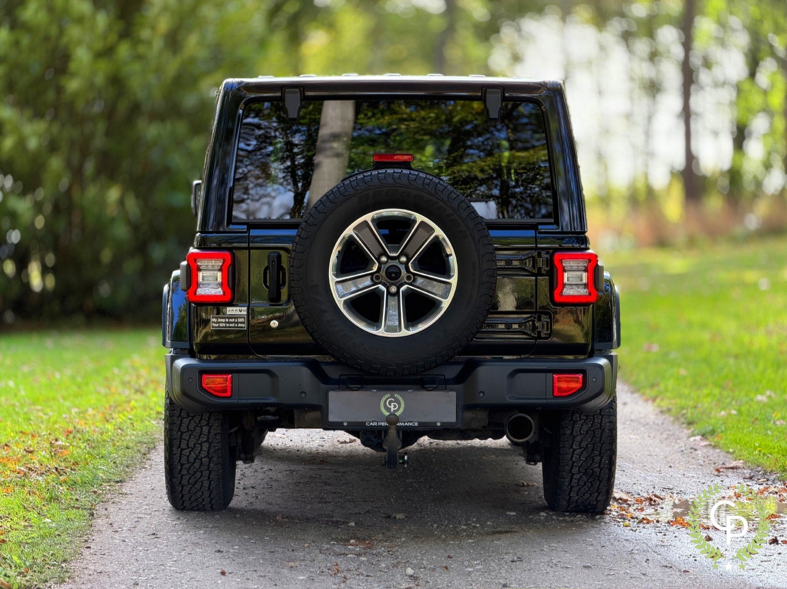 Sort Jeep Wrangler Unlimited fra 2019