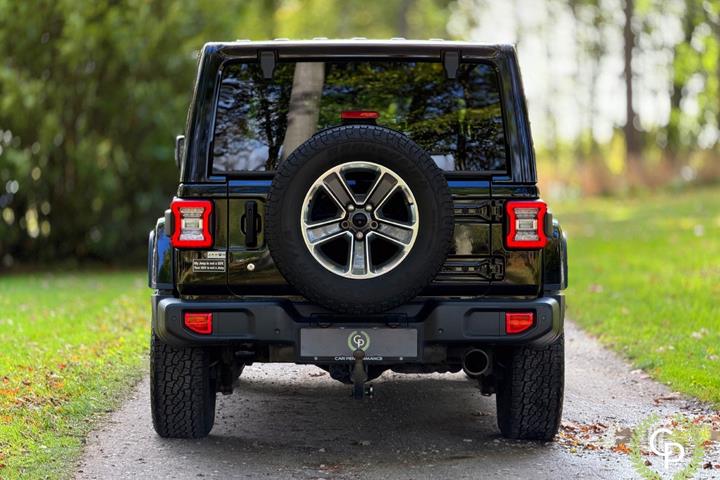Sort Jeep Wrangler Unlimited fra 2019