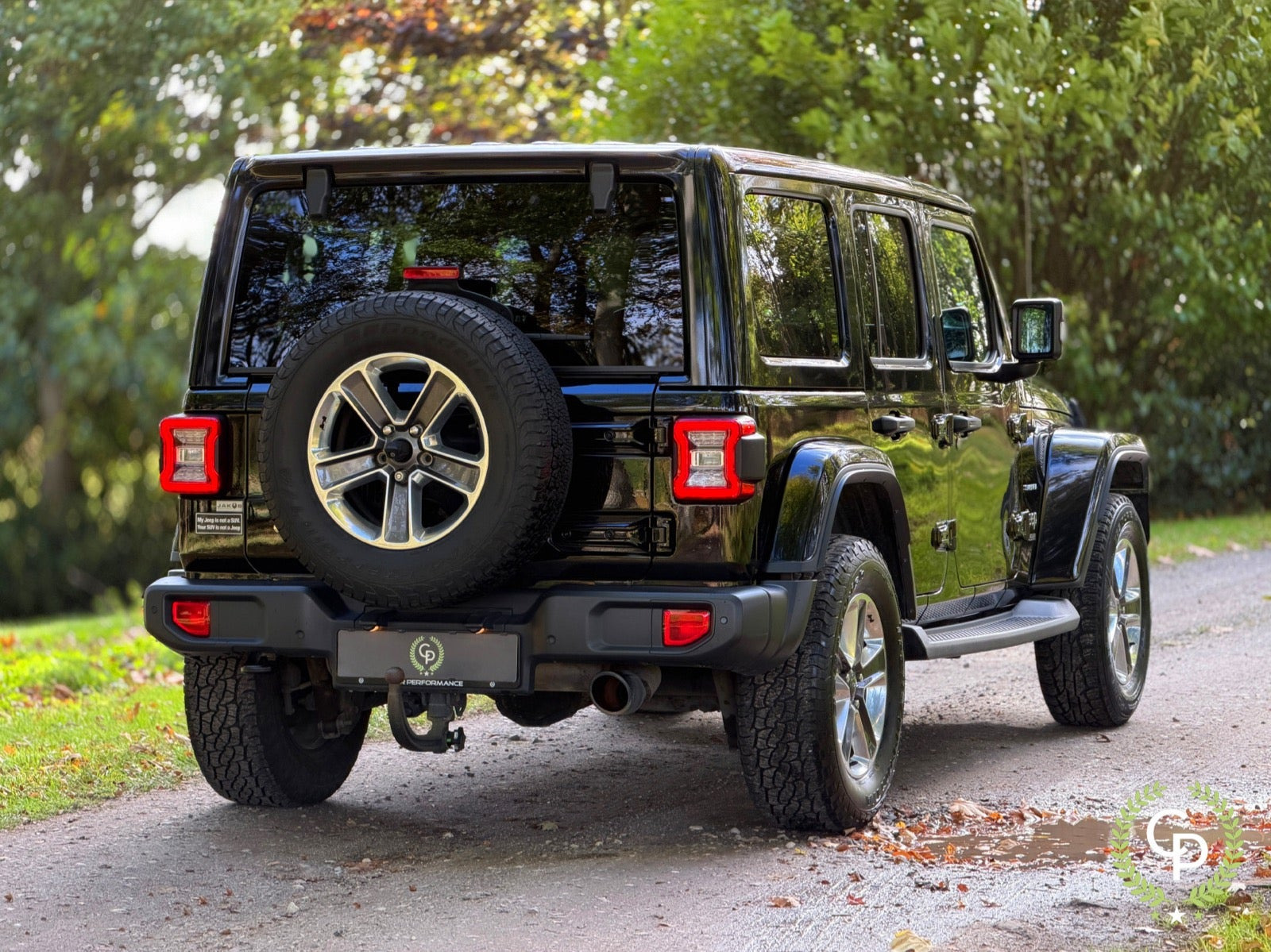 Sort Jeep Wrangler Unlimited fra 2019