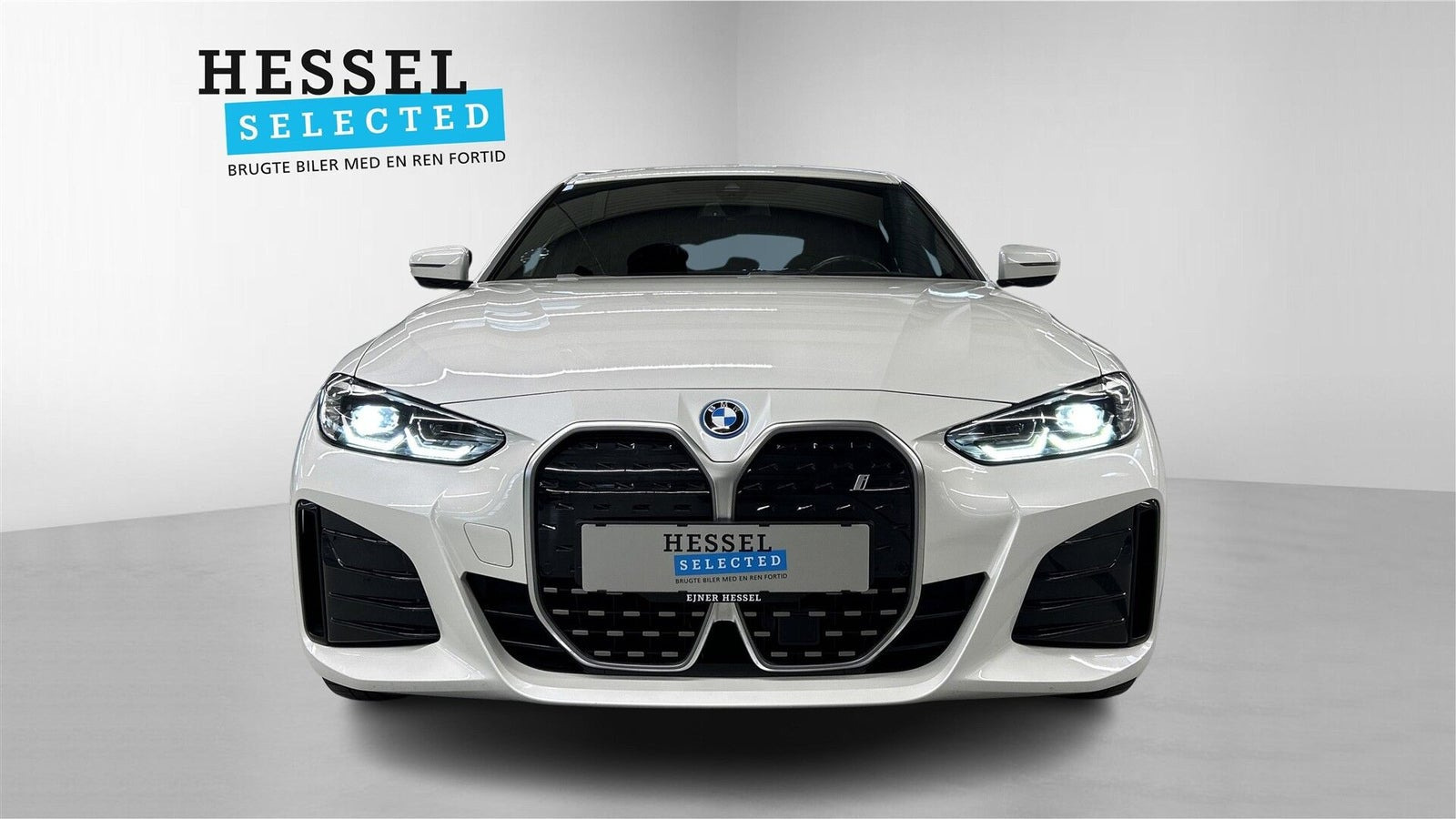 Hvid BMW i4 fra 2024