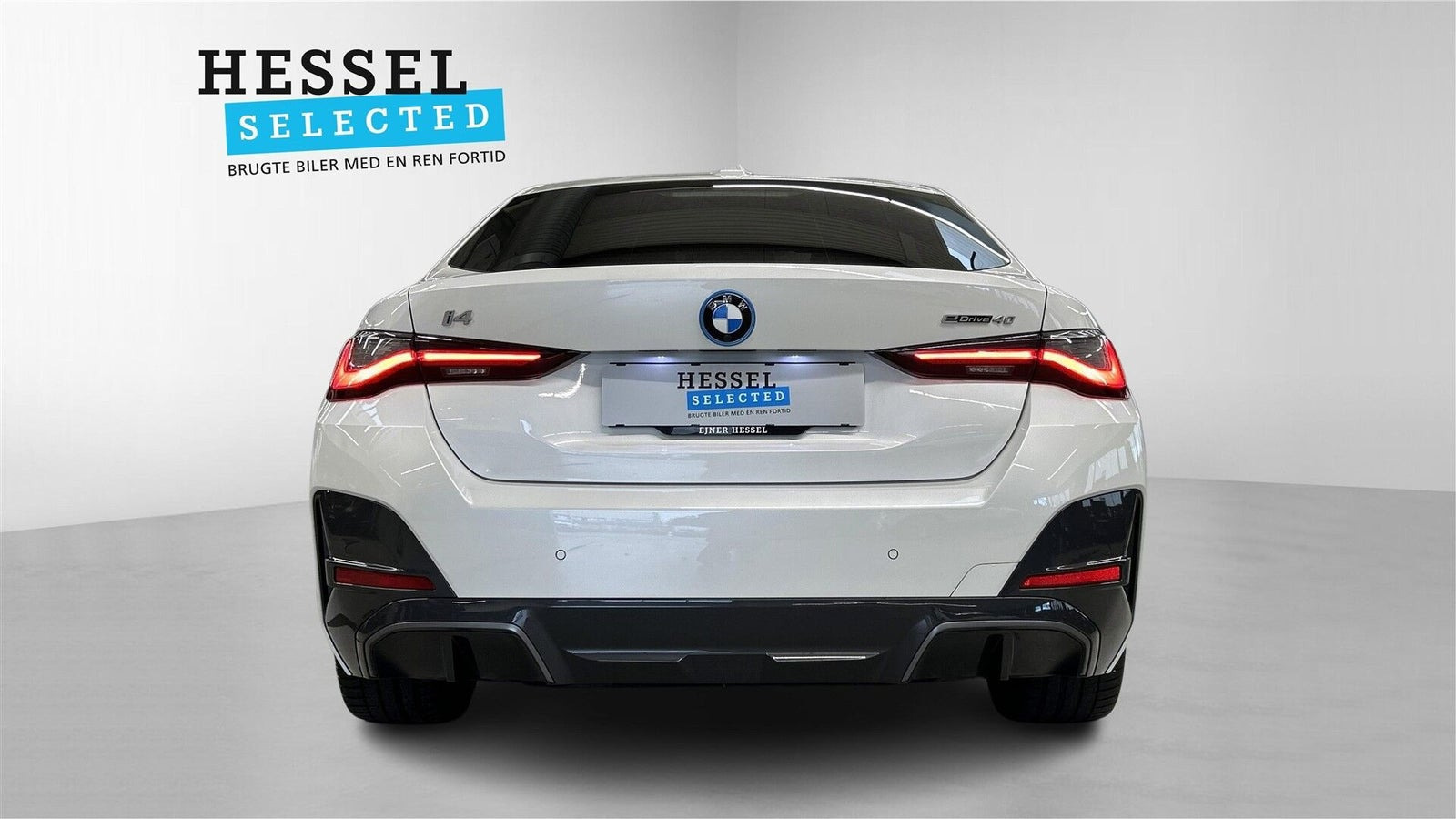 Hvid BMW i4 fra 2024