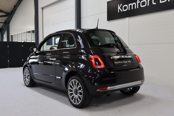 Sort Fiat 500 fra 2018