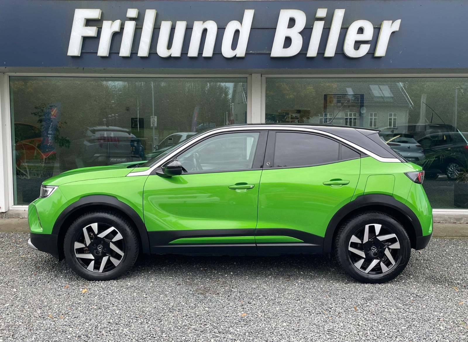 Grøn Opel Mokka-e fra 2021
