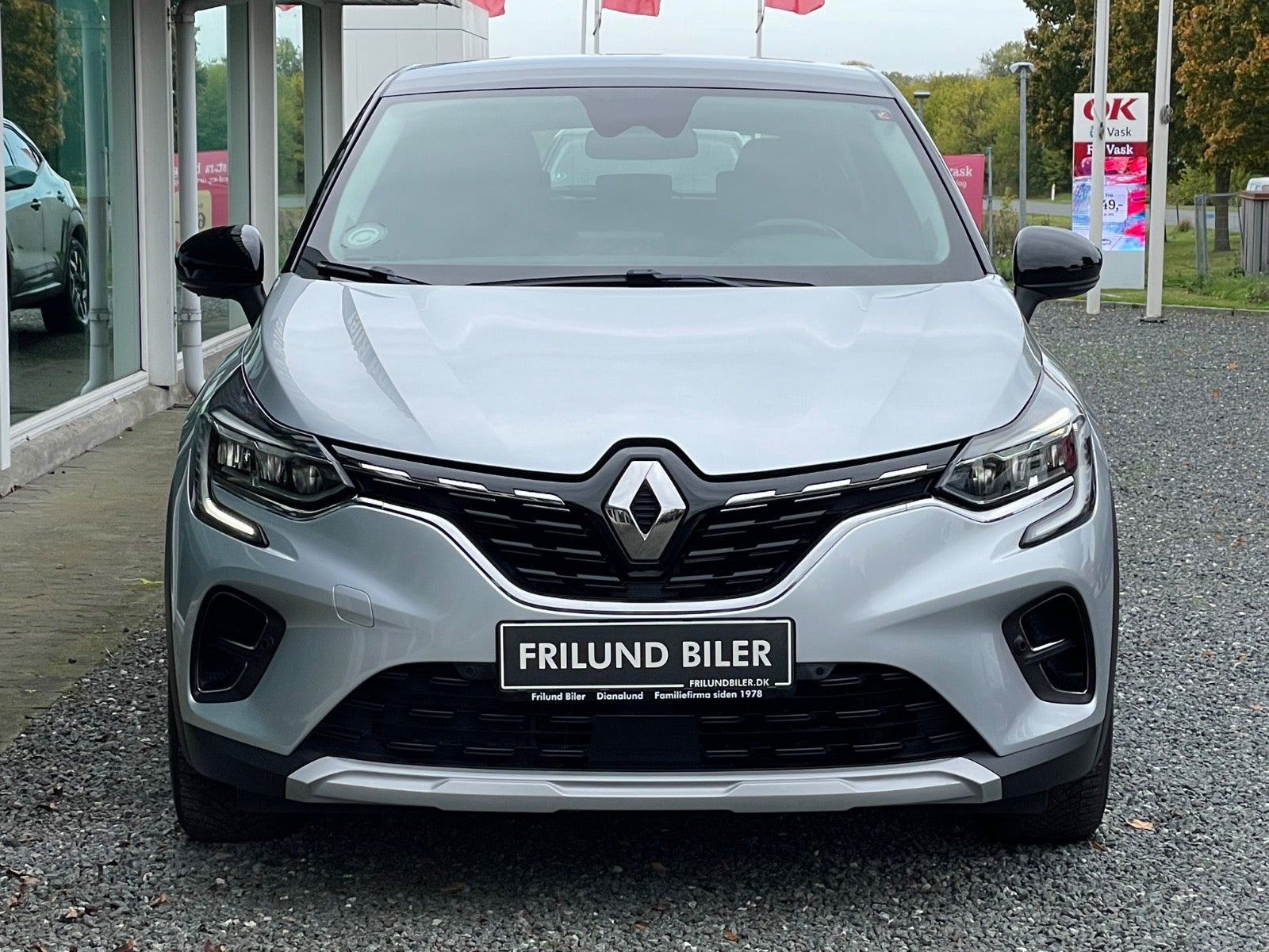 Sølv Renault Captur fra 2020