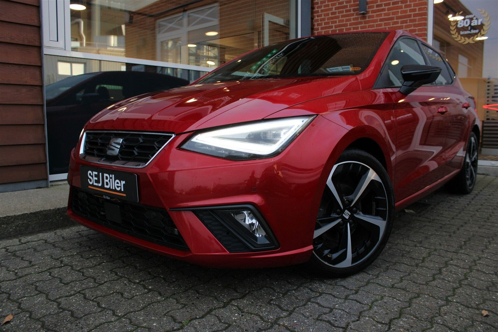 Rød Seat Ibiza fra 2022