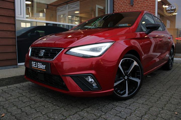 Rød Seat Ibiza fra 2022