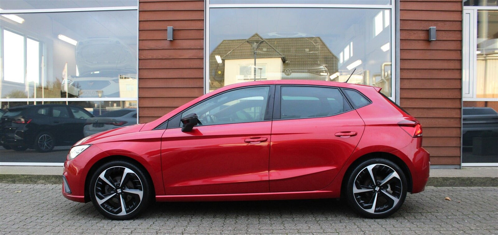 Rød Seat Ibiza fra 2022