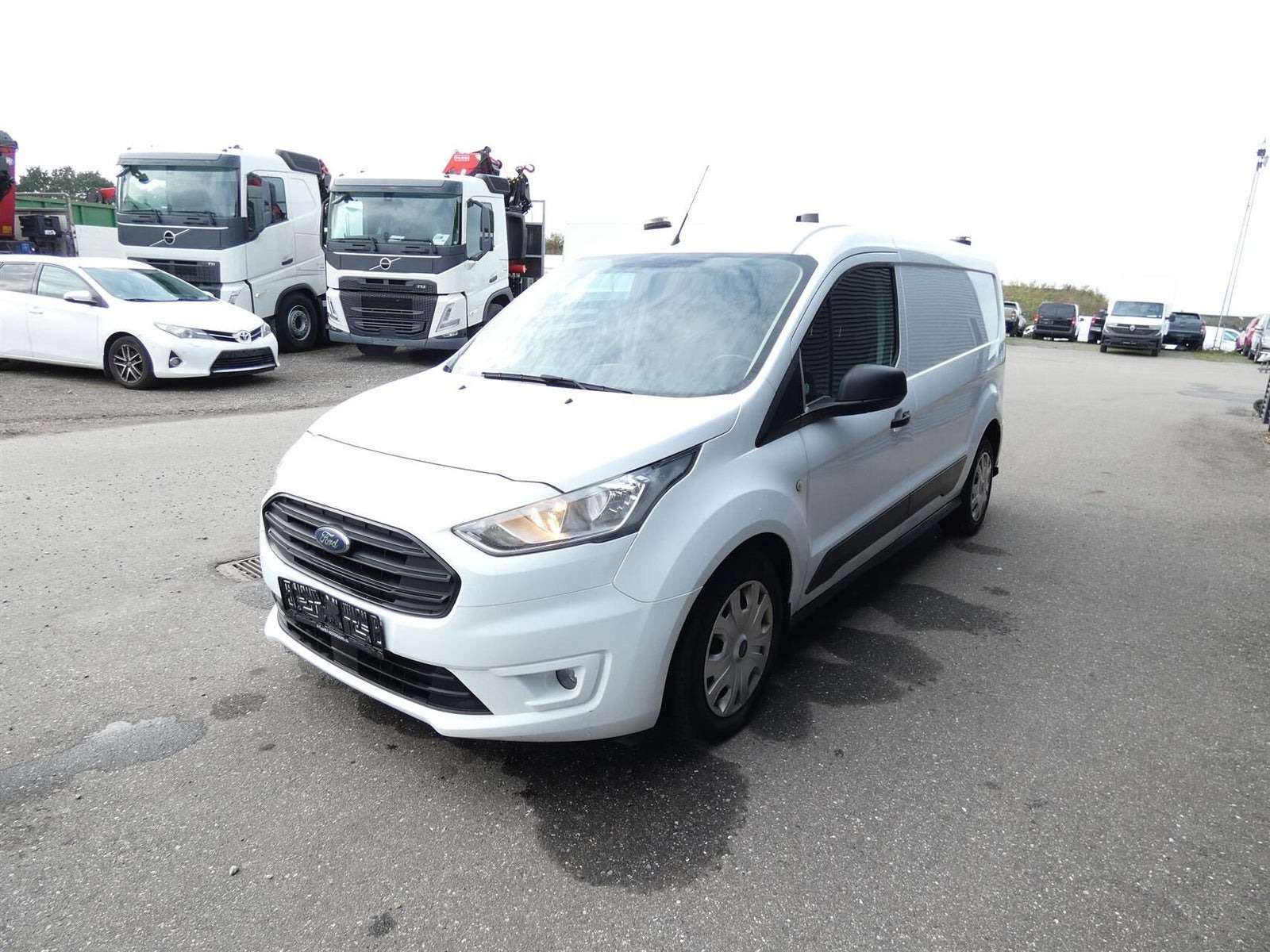 Hvid Ford Transit Connect fra 2019