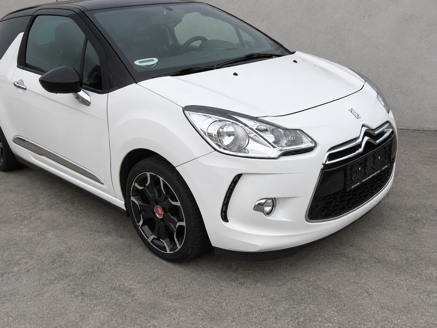 Hvid Citroën DS3 fra 2012