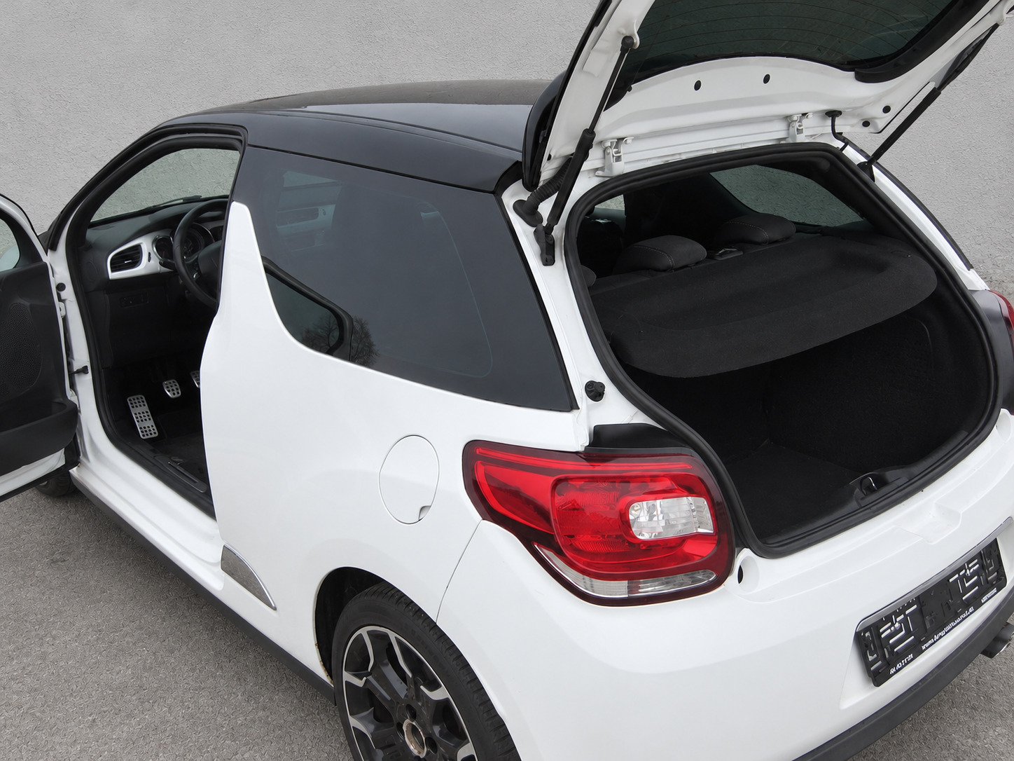 Hvid Citroën DS3 fra 2012