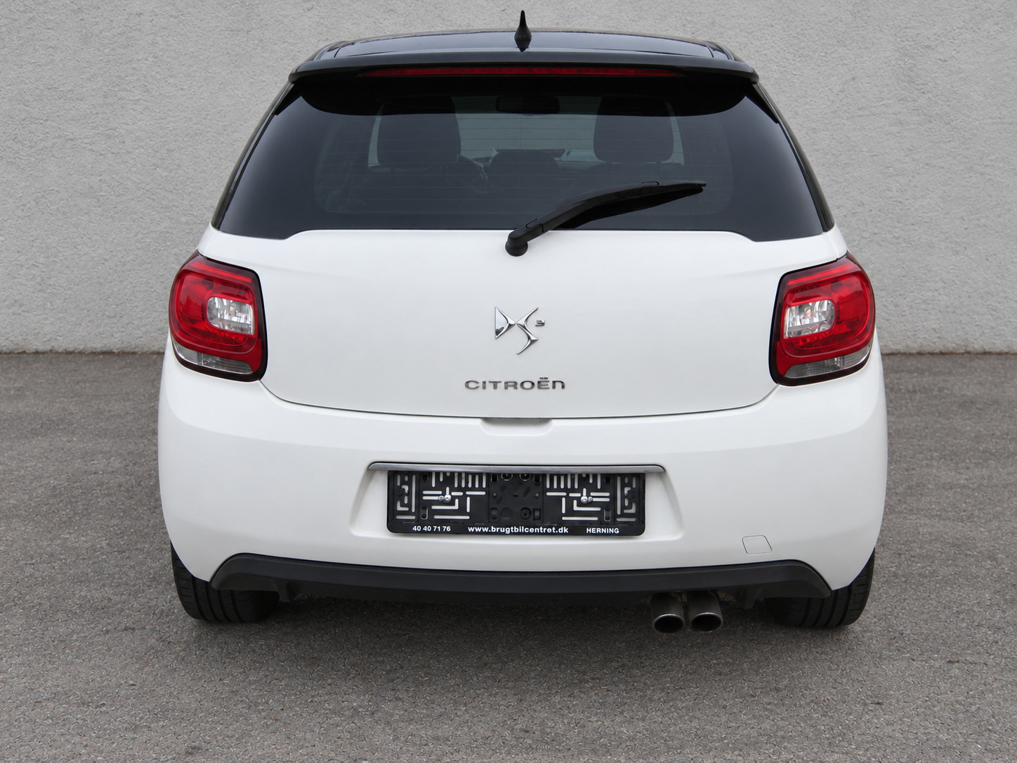 Hvid Citroën DS3 fra 2012