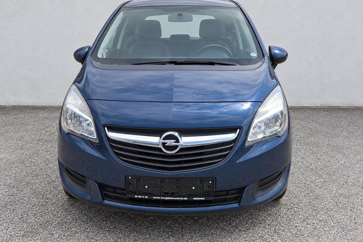 Blå Opel Meriva fra 2014