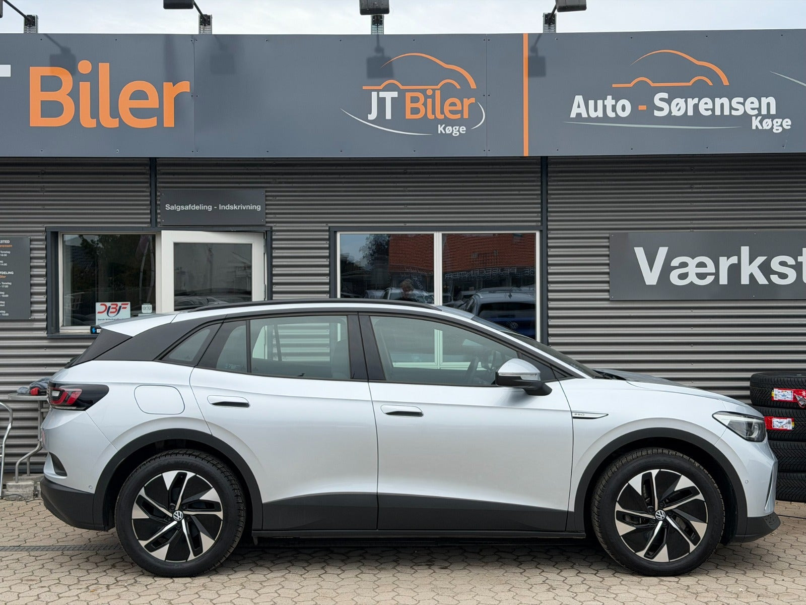 Sølv VW ID.4 fra 2022