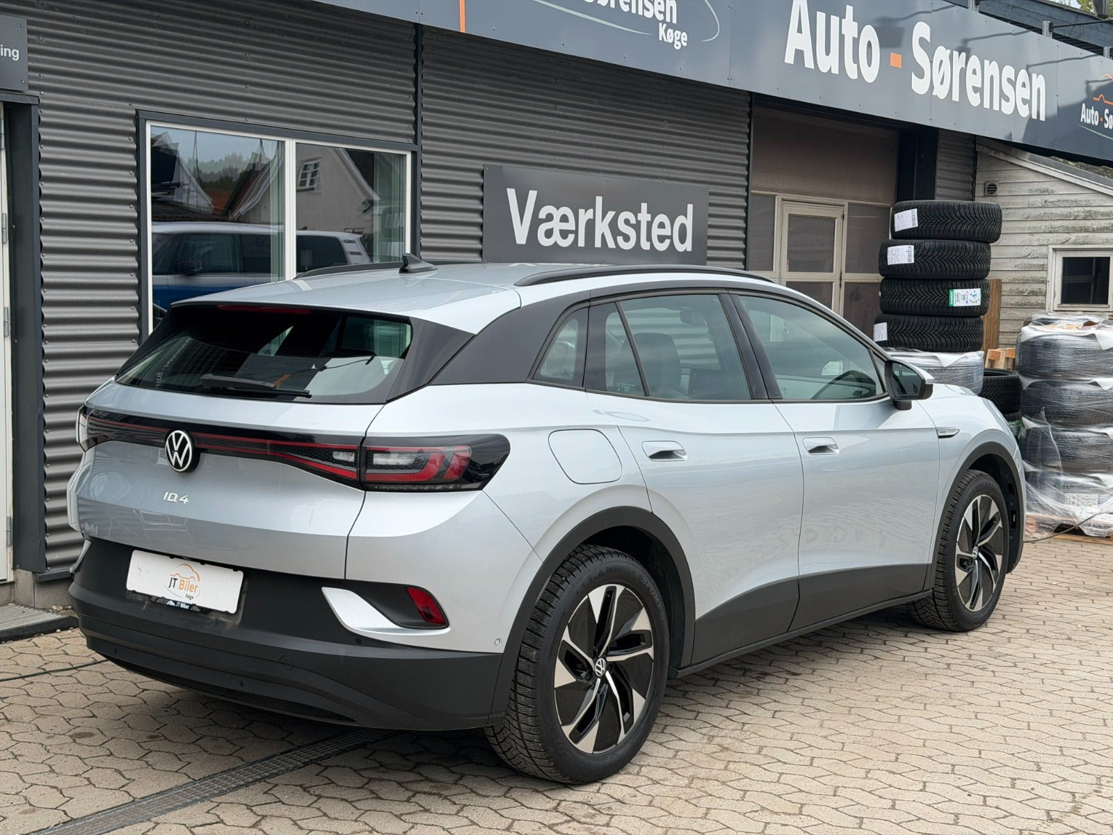Sølv VW ID.4 fra 2022