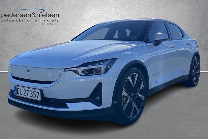 Hvid Polestar 2 fra 2023