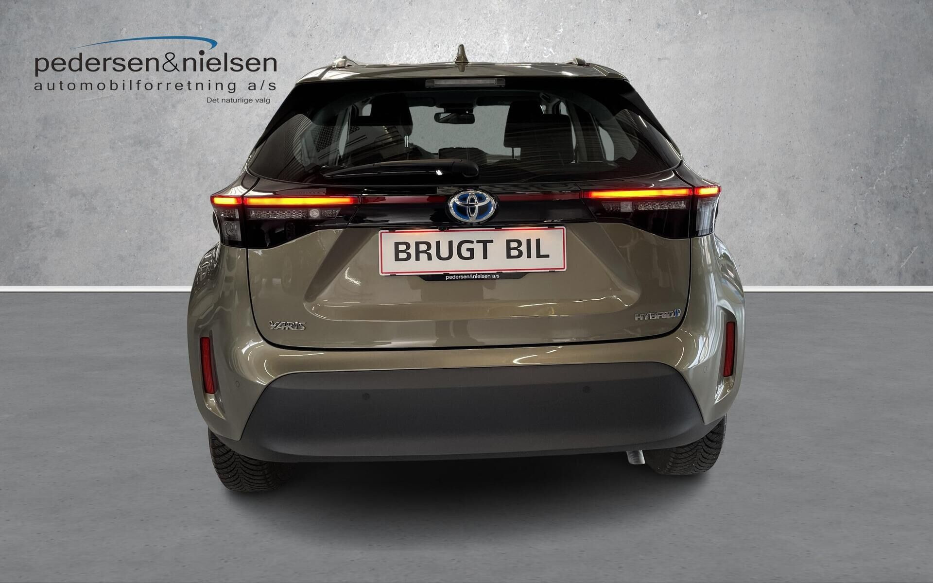 Grøn Toyota Yaris Cross fra 2023