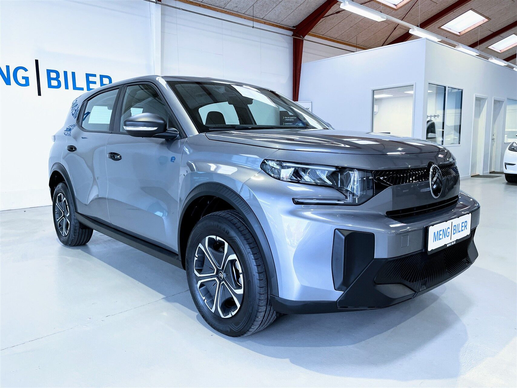 Grå Citroën e-C3 Aircross fra 2025