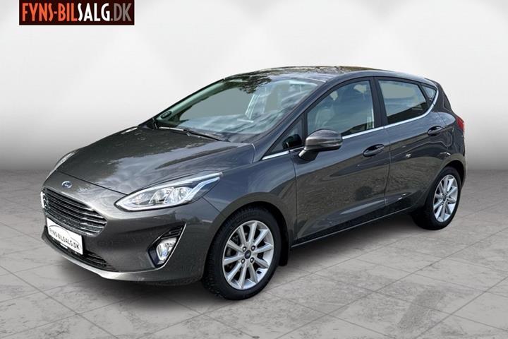 Sort Ford Fiesta fra 2018