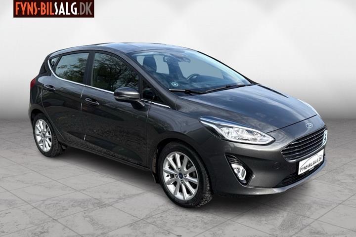 Sort Ford Fiesta fra 2018
