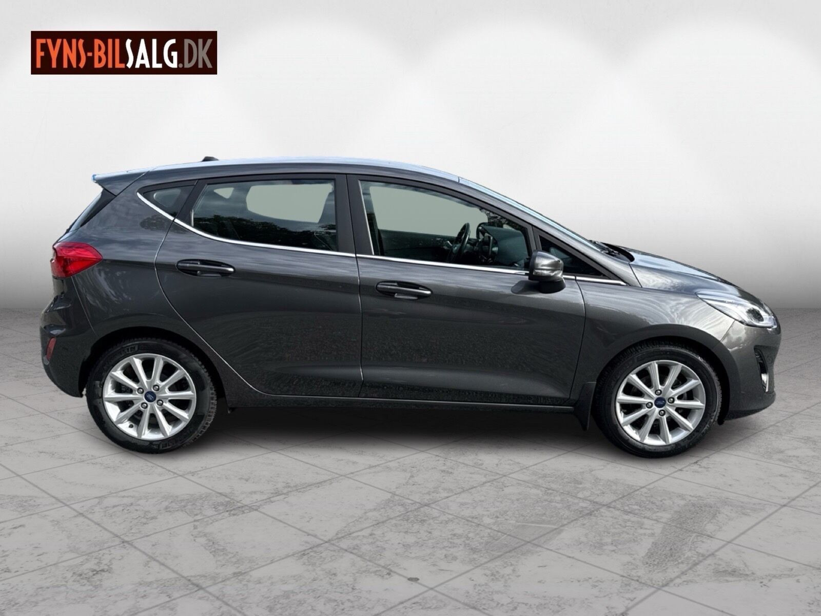 Sort Ford Fiesta fra 2018