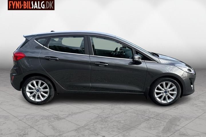 Sort Ford Fiesta fra 2018