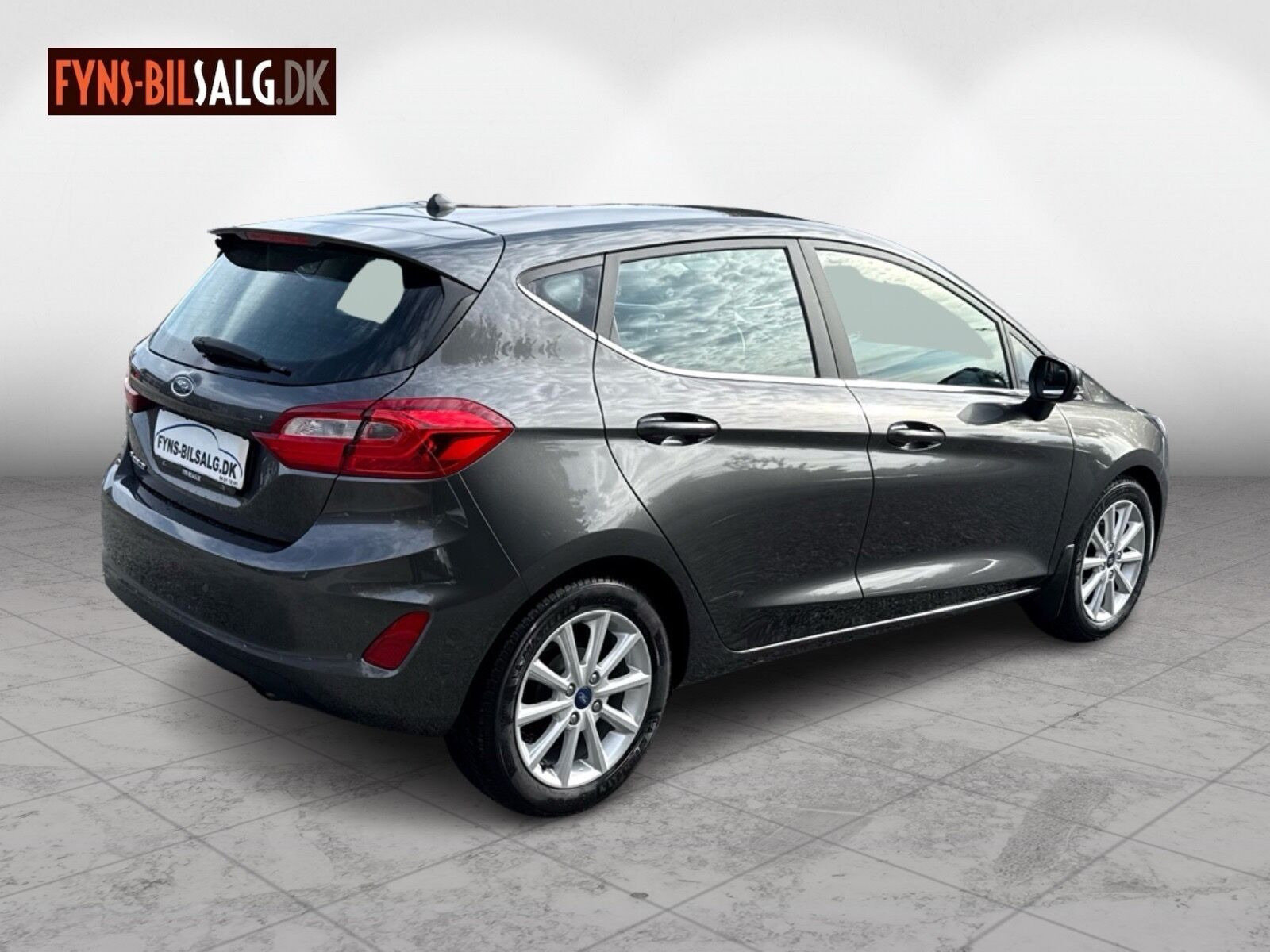 Sort Ford Fiesta fra 2018
