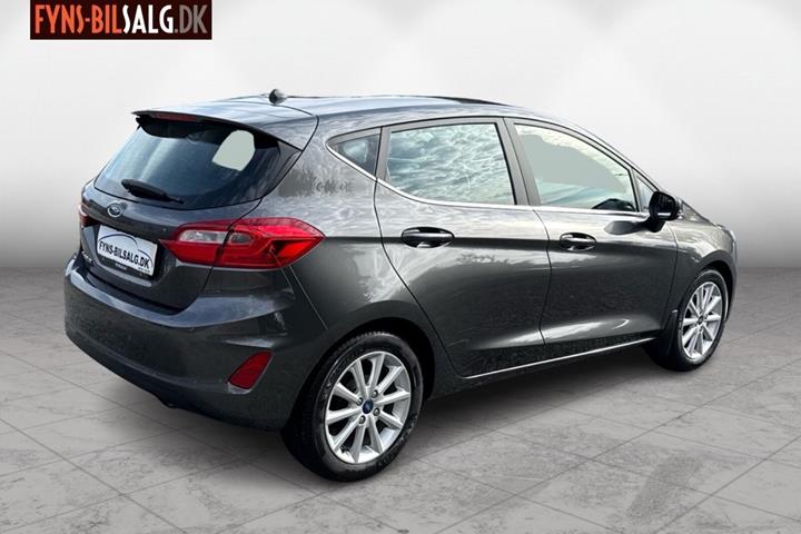 Sort Ford Fiesta fra 2018
