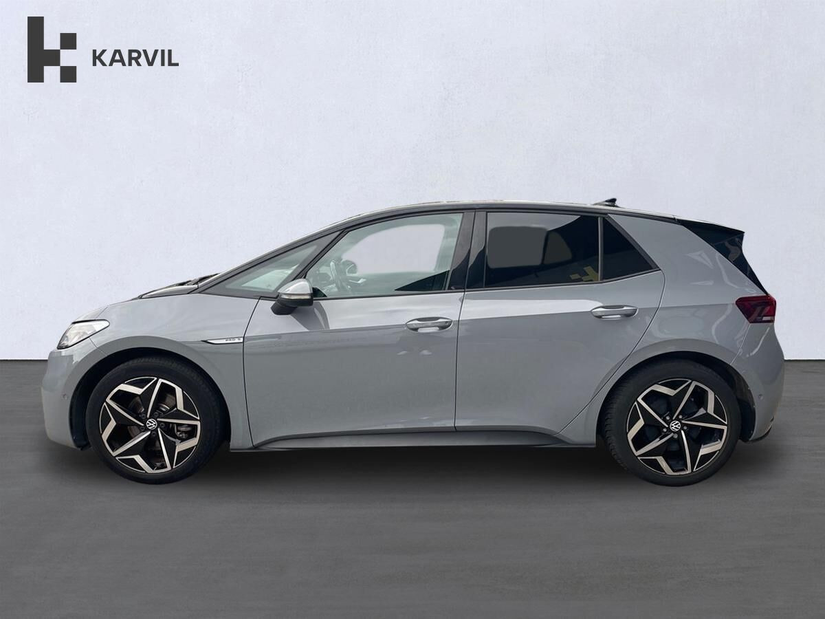 Grå VW ID.3 fra 2023