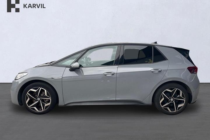 Grå VW ID.3 fra 2023