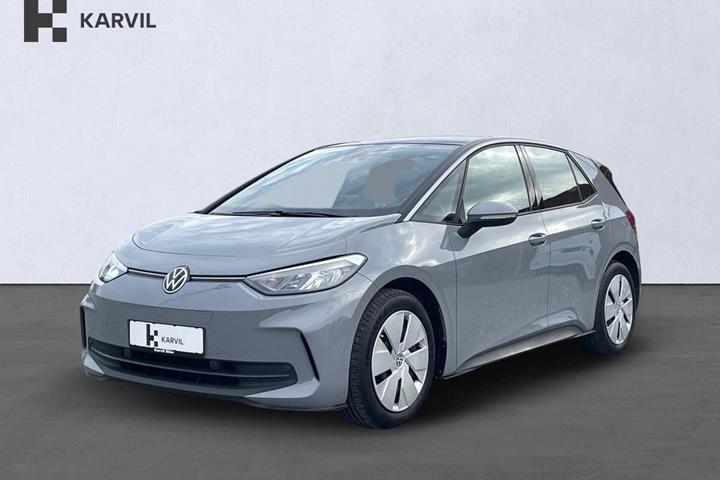 Grå VW ID.3 fra 2024 set udefra