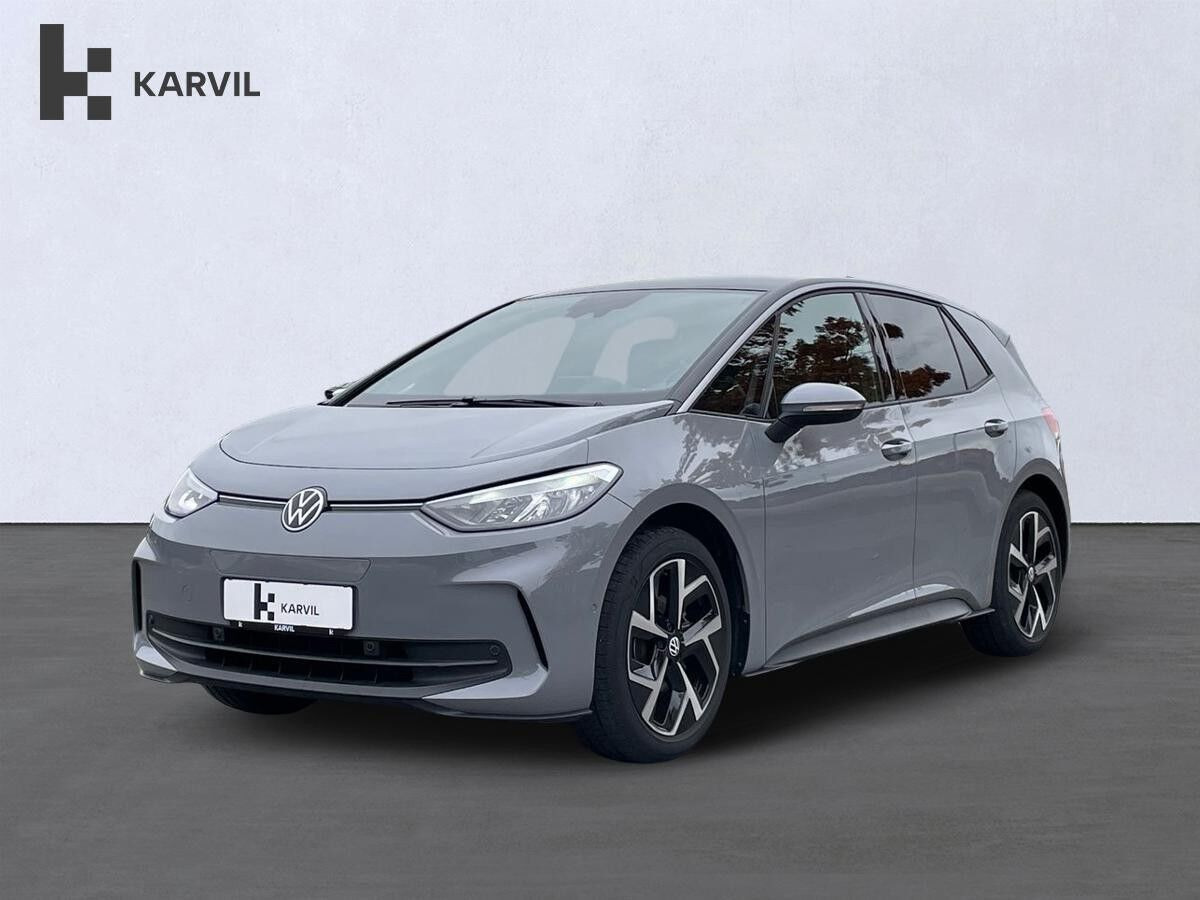 Grå VW ID.3 fra 2024 set udefra