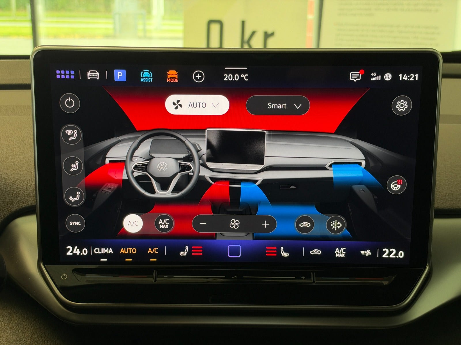 Sølv VW ID.4 fra 2025