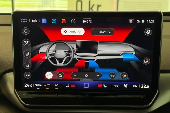 Sølv VW ID.4 fra 2025